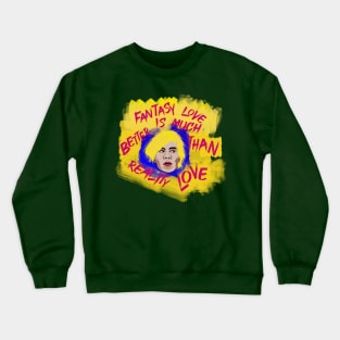 Andy Warhol Portrait And Quote Crewneck Sweatshirt